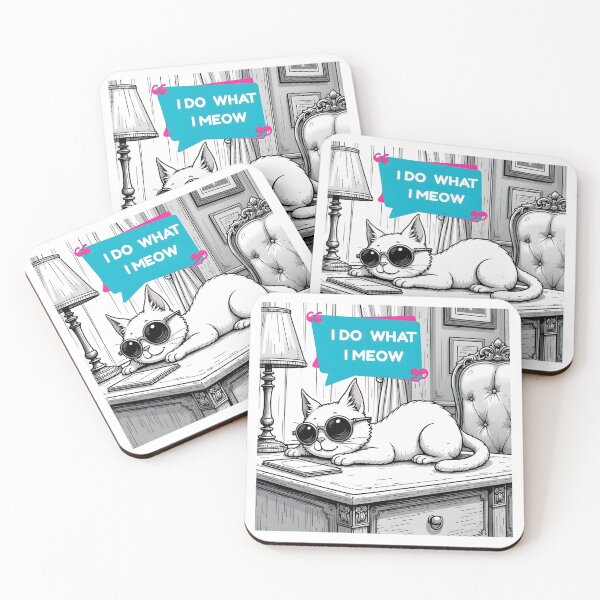 Item preview, Meowster of the Manor- Cool Cat. Cold Facts. designed and sold by PixelInfinite.