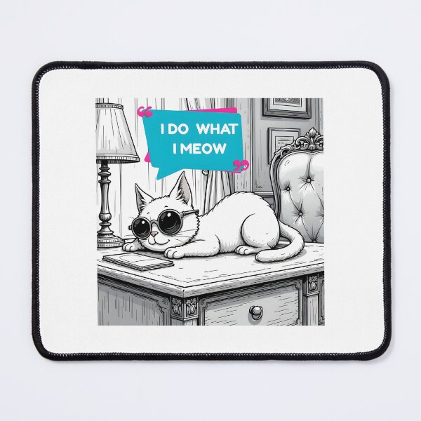 Item preview, Meowster of the Manor- Cool Cat. Cold Facts. designed and sold by PixelInfinite.