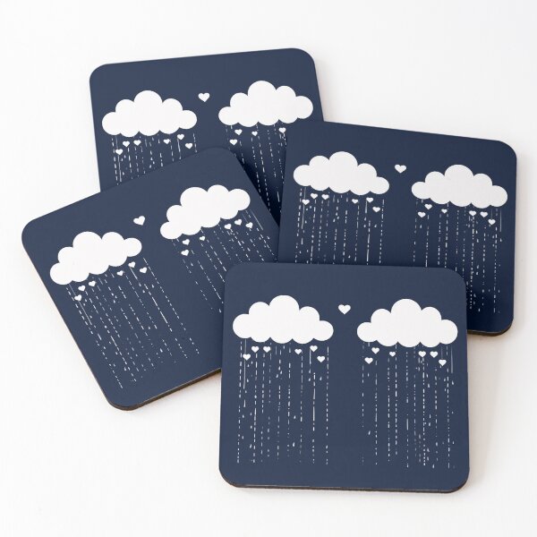 Item preview, Heart Rain Clouds designed and sold by 0606PM.