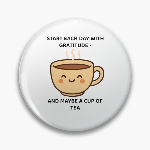 Item preview, Grateful Sips – Kawaii Cup of Warmth designed and sold by Latitude 1°N.