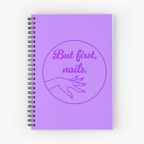 Item preview, But First, Nails - Purple designed and sold by sillyjess.