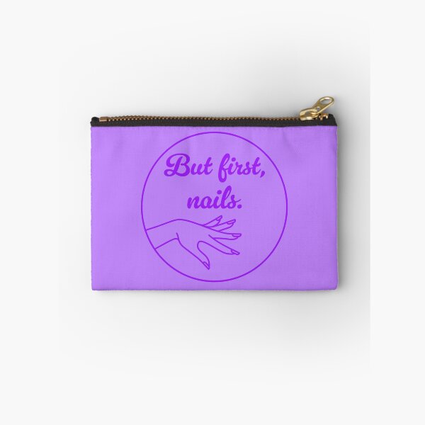 Item preview, But First, Nails - Purple designed and sold by sillyjess.