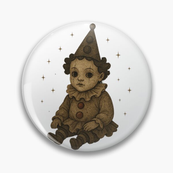 Item preview, Porcelain Clown Doll designed and sold by ResinandRelics.