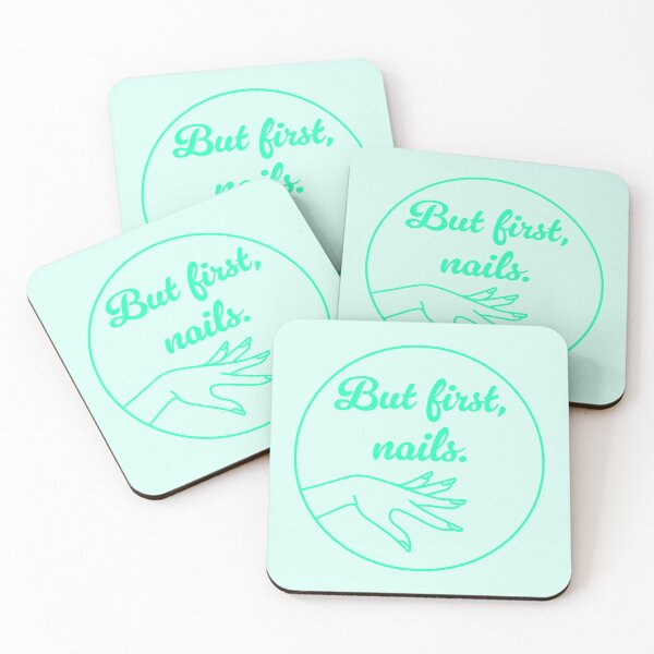 Item preview, But First, Nails - Jade designed and sold by sillyjess.