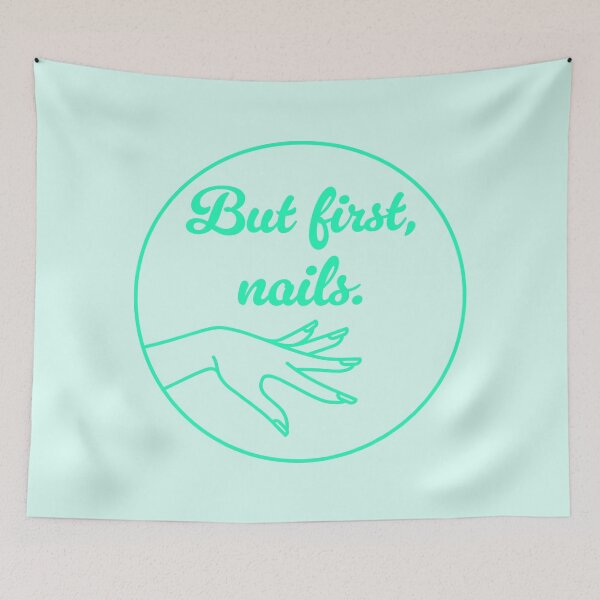 Item preview, But First, Nails - Jade designed and sold by sillyjess.