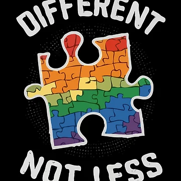 Artwork thumbnail, Different Not Less by RkskArt
