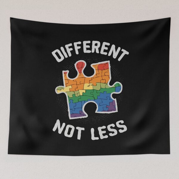 Item preview, Different Not Less designed and sold by RkskArt.