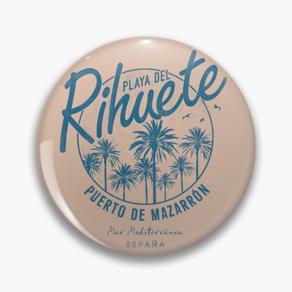 Item preview, Rihuete Beach - Palm Trees Emblem designed and sold by mzrn-souvenirs.