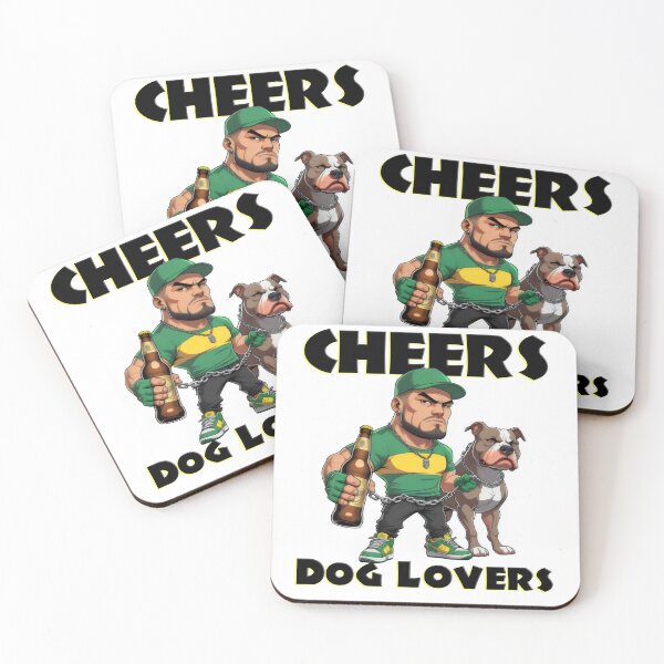 Item preview, Cheers Dog Lovers. designed and sold by yoyola999.
