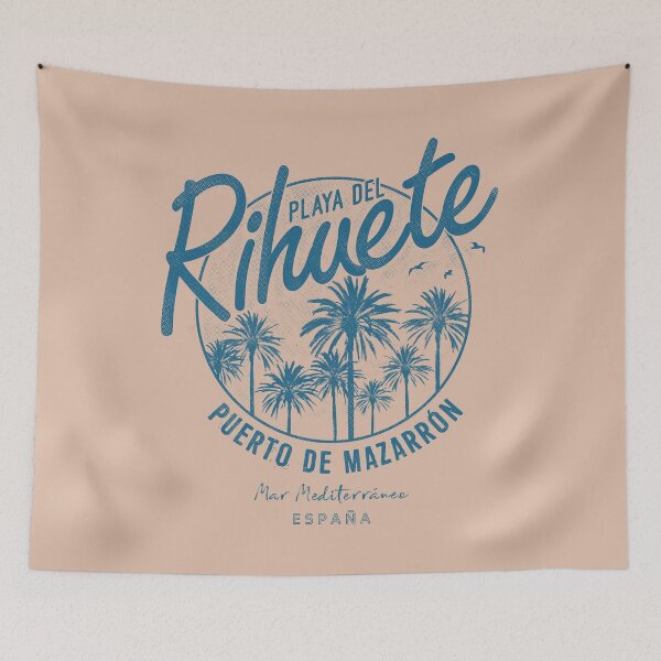 Item preview, Rihuete Beach - Palm Trees Emblem designed and sold by mzrn-souvenirs.