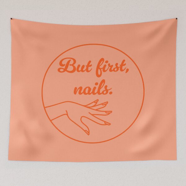 Item preview, But First, Nails - Poppy designed and sold by sillyjess.
