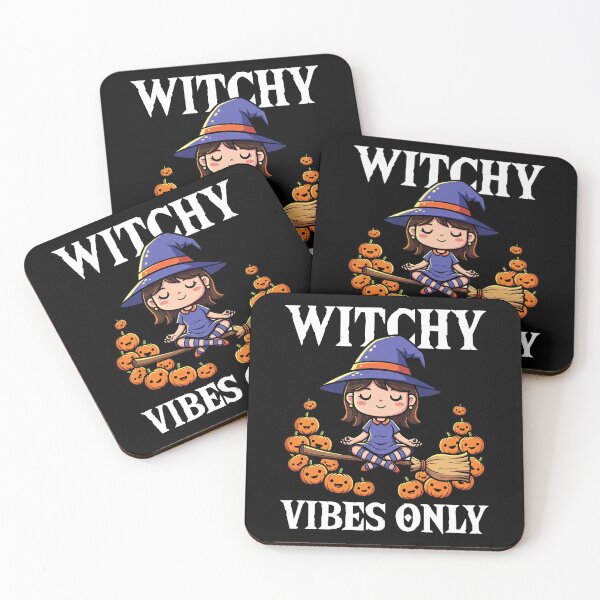 Item preview, WITCHY VIBES ONLY - WITCH HALLOWEEN designed and sold by KEF Custom.
