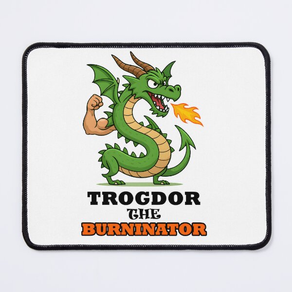 Item preview, Trogdor The Burninator designed and sold by UltraInstinctSHOP.