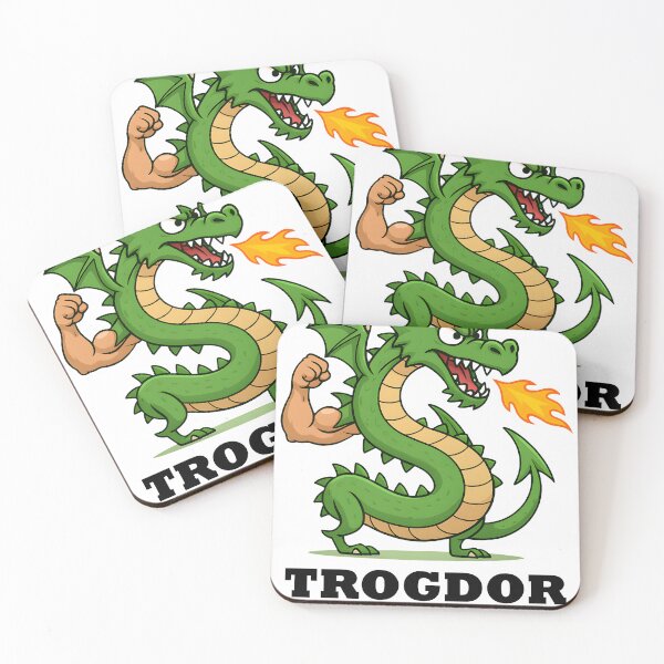 Item preview, Trogdor The Burninator designed and sold by UltraInstinctSHOP.