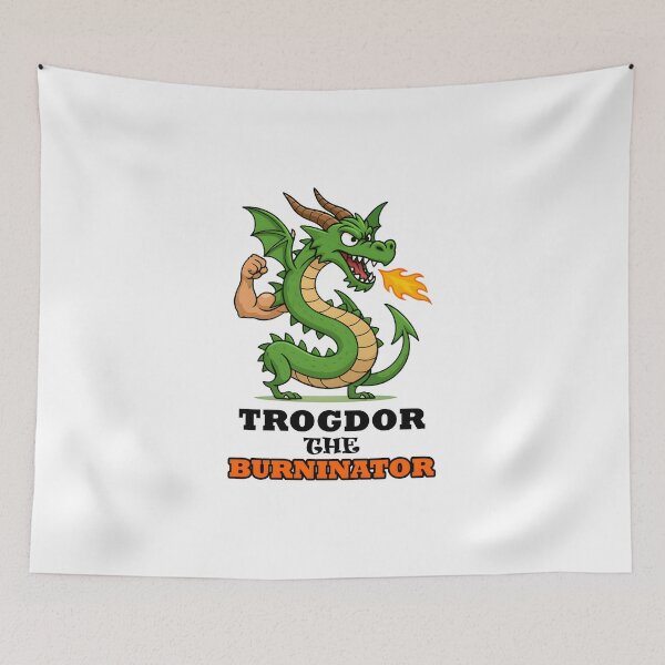 Item preview, Trogdor The Burninator designed and sold by UltraInstinctSHOP.