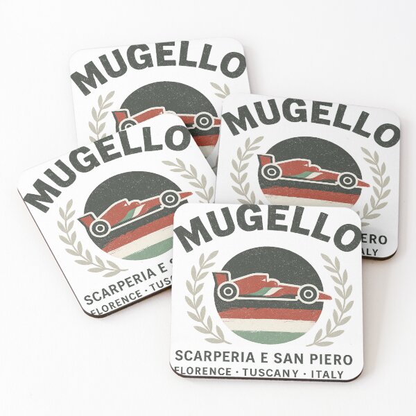 Item preview, Mugello Circuit Racing Vintage Design | Florence Tuscany Italy Motorsport F1 Track Graphic designed and sold by Tidal Arts.