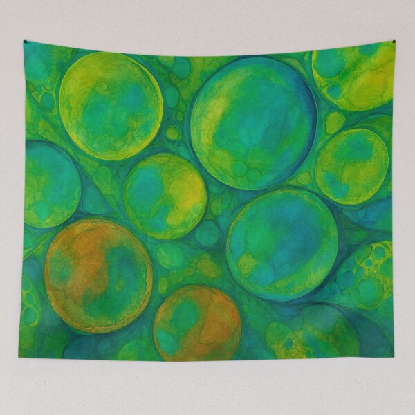 Item preview, Flowing shapes, vibrant colors designed and sold by Sigtrix.