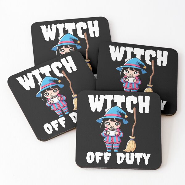 Item preview, WITCH OFF DUTY - WITCH HALLOWEEN designed and sold by KEF Custom.