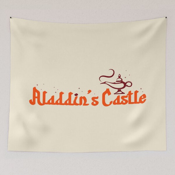 Item preview, Aladdin's Castle Arcade Retro Defunct Video Game Mall Store designed and sold by darklordpug.