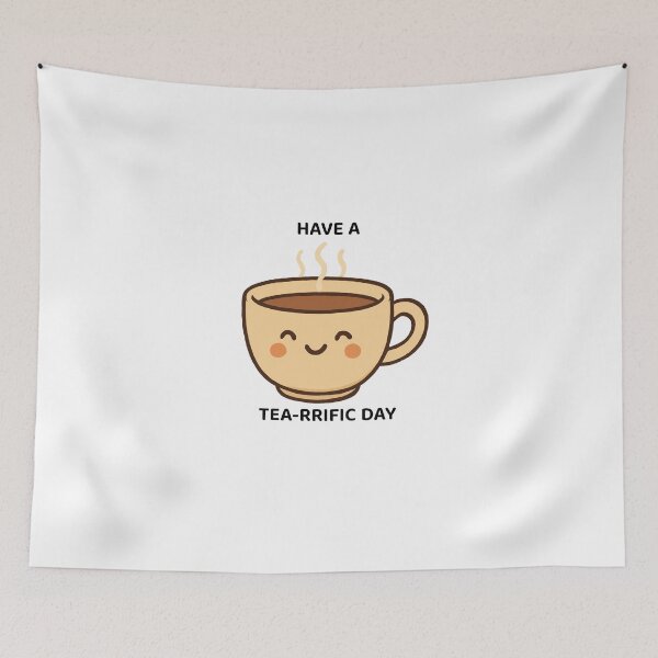 Item preview, You're Tea-rific! – Kawaii Pun Cup designed and sold by Latitude 1°N.