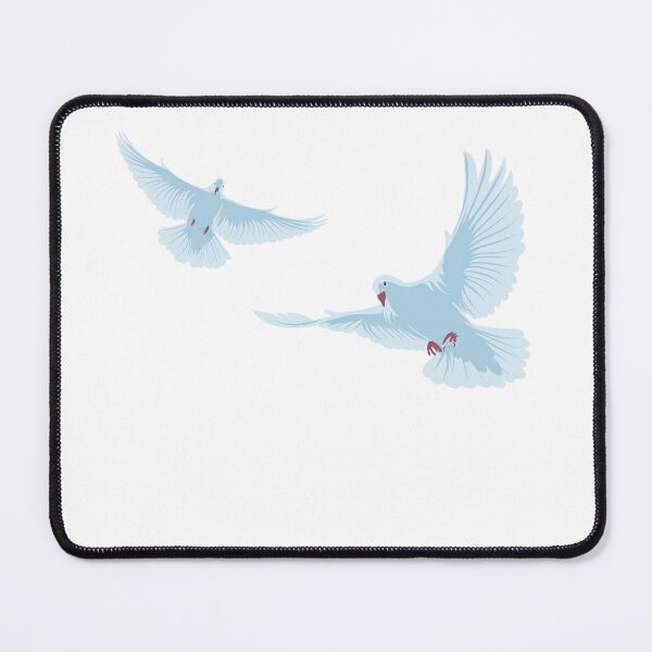 Item preview, Two White Doves of Peace - Remembrance and Memorial designed and sold by GeeThang.