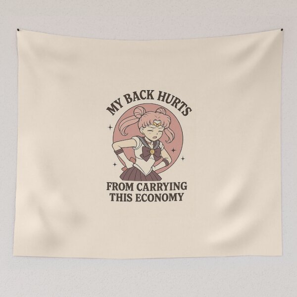 Item preview, Sailor Moon Anime Parody Funny Economy Meme designed and sold by AS94 Creative Designs.