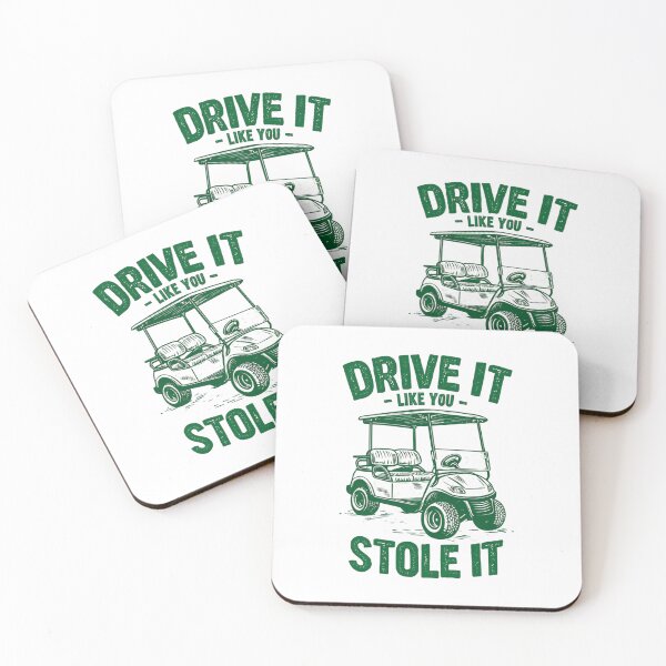 Item preview, Funny Golf Cart T-Shirt - Drive It Like You Stole It for Golfers, Campers, & Fun Lovers designed and sold by Colorful-Garden.