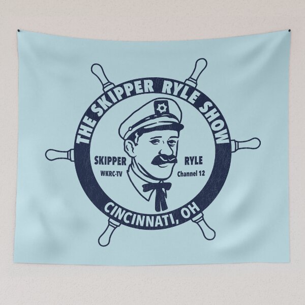 Item preview, The Skipper Ryle Show - Retro Kids TV Cincinnati WKRC 12 designed and sold by darklordpug.