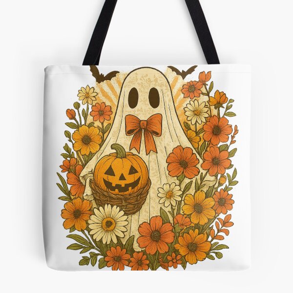 Item preview, Retro floral ghost halloween png｜lace ghost shirts｜halloween retro floral png｜floral halloween png designs｜halloween ghost floral png｜Falls designed and sold by PixelBlooming.