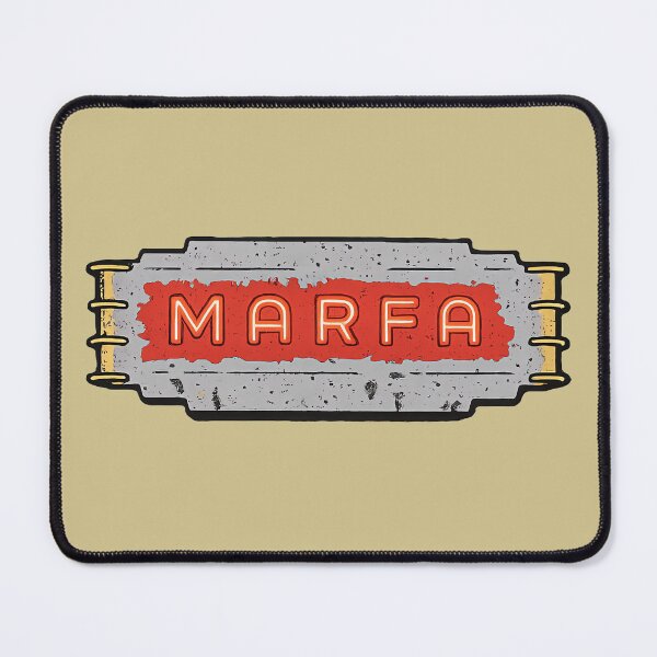 Item preview, Vintage Marfa Sign Illustration – Texas Desert Art designed and sold by ArtSpireWorks.