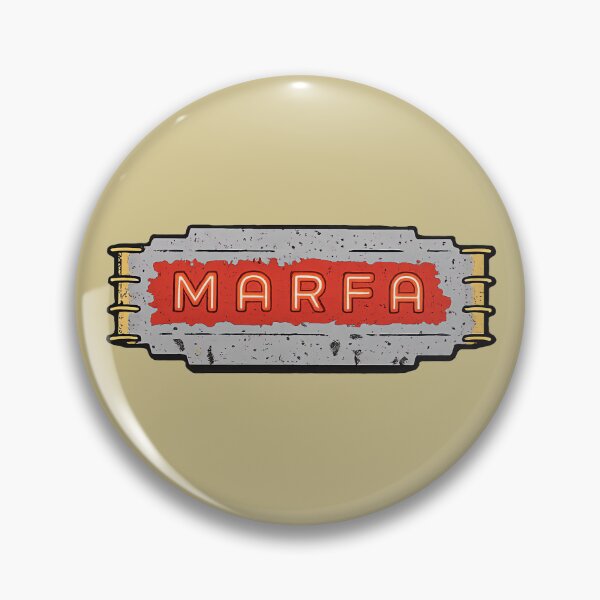 Item preview, Vintage Marfa Sign Illustration – Texas Desert Art designed and sold by ArtSpireWorks.