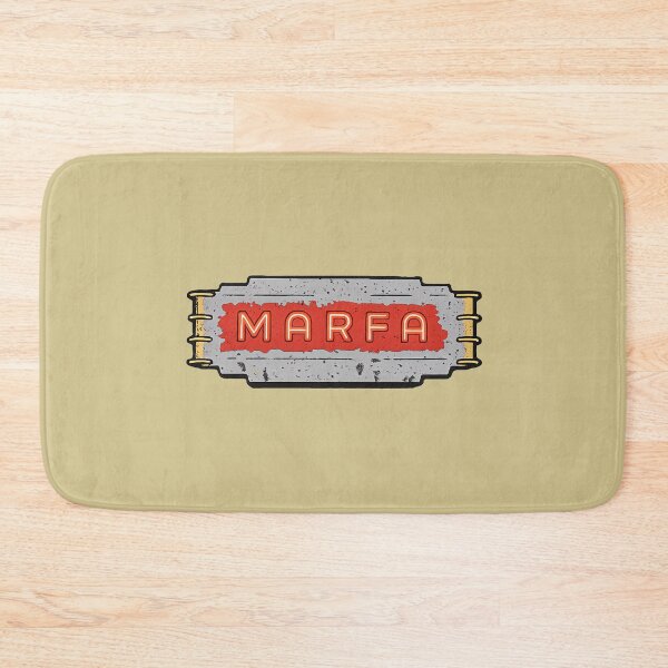 Item preview, Vintage Marfa Sign Illustration – Texas Desert Art designed and sold by ArtSpireWorks.