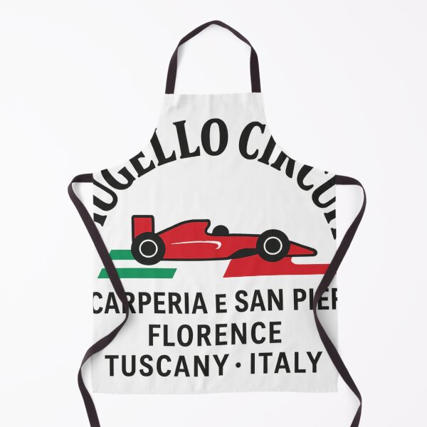 Item preview, Mugello Circuit Red Car with Italian Flag | Florence Tuscany Italy Motorsport F1 Racing Design designed and sold by Tidal Arts.