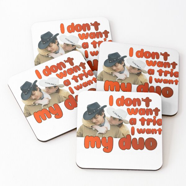 Item preview, I don’t want a trio I want my duo- slushy noobz designed and sold by eemilystickers.