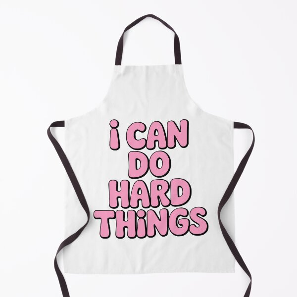 Item preview, I Can Do Hard Things! Pink Girlie designed and sold by PMCreative.