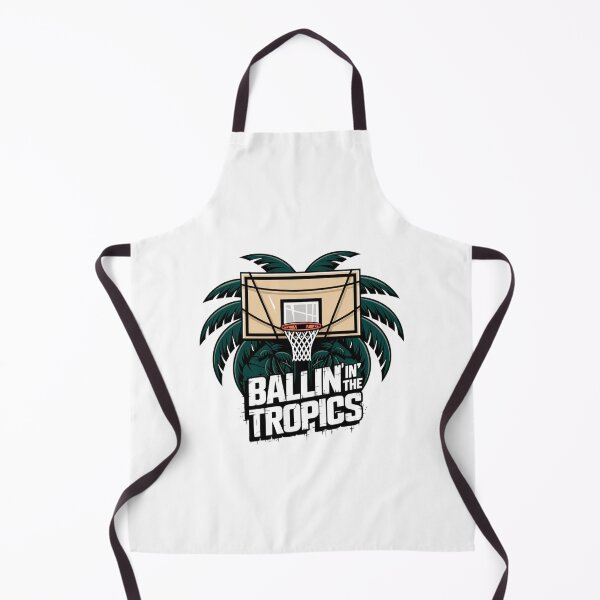 Item preview, Tropical Basketball Hoop – Palm Tree Court designed and sold by PhilllandArt.