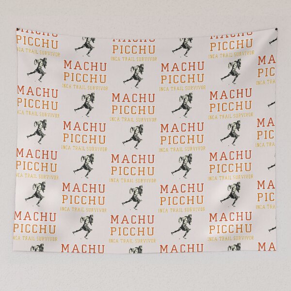 Item preview, Machu Picchu Inca trail survivor Inca team funny peruvian souvenir designed and sold by erozzz.