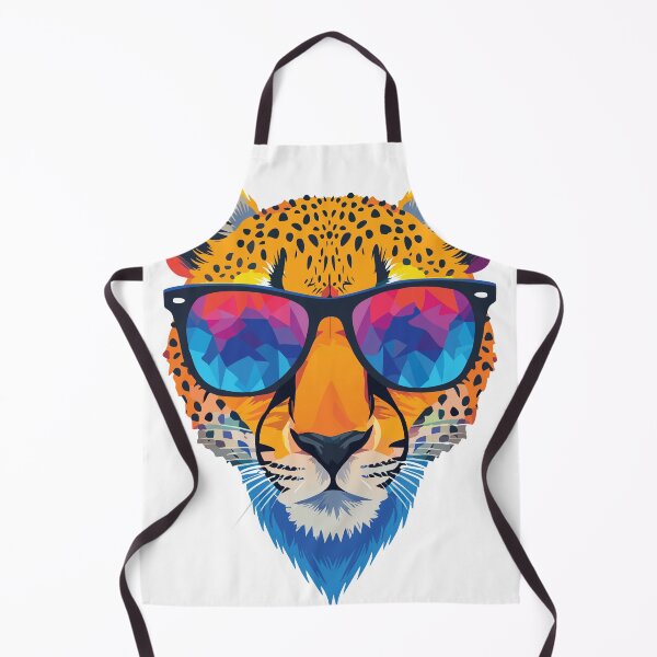 Item preview, Cool Colorful Cheetah in Sunglasses – Pop Art Animal Illustration designed and sold by Wild and Still Studio.