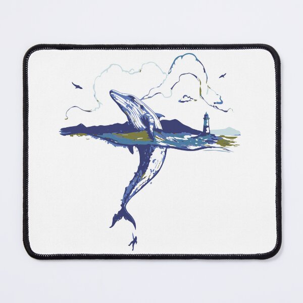 Item preview, Artistic whale illustration (color) designed and sold by robyeyedropy.