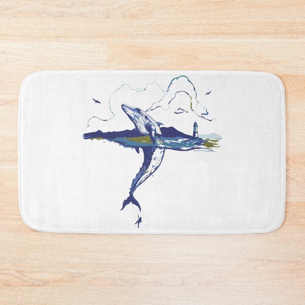 Item preview, Artistic whale illustration (color) designed and sold by robyeyedropy.
