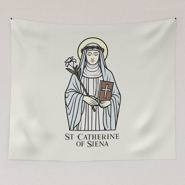 Item preview, Saint Catherine of Siena designed and sold by Beltschazar.