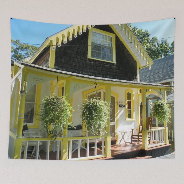 Item preview, Yellow Gingerbread Cottage designed and sold by AnnDixon.