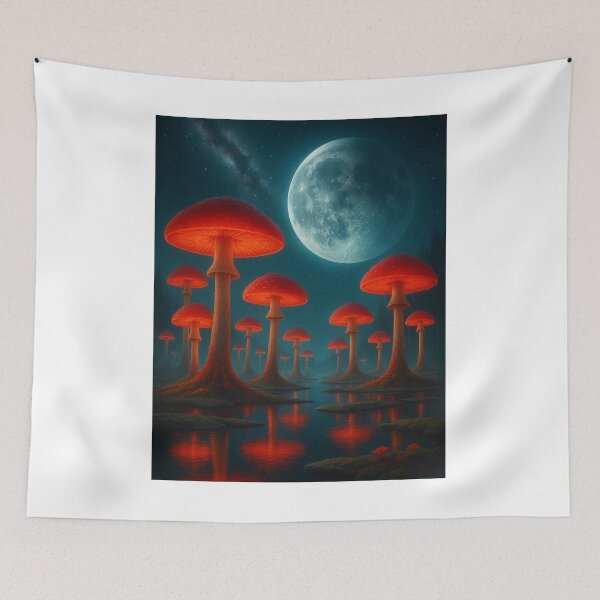 Item preview, Realm of the Red Mushrooms designed and sold by MK-WOOD.