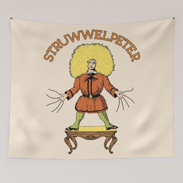 Item preview, Struwwelpeter 'Shock-Headed Peter' - Classic German Children's Book designed and sold by darklordpug.
