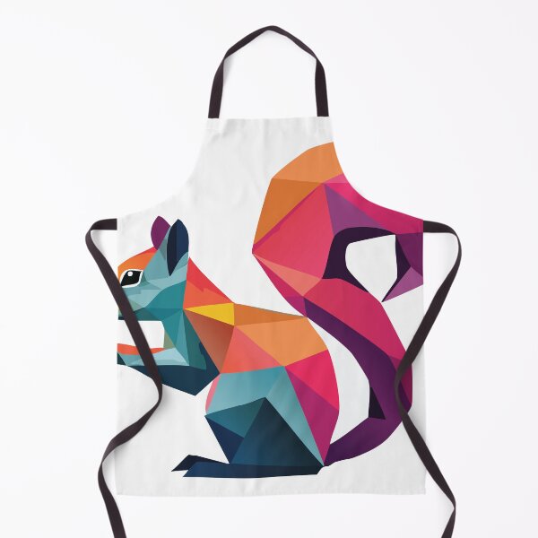 Item preview, Squirrel Geometric Pop Art designed and sold by Wild and Still Studio.