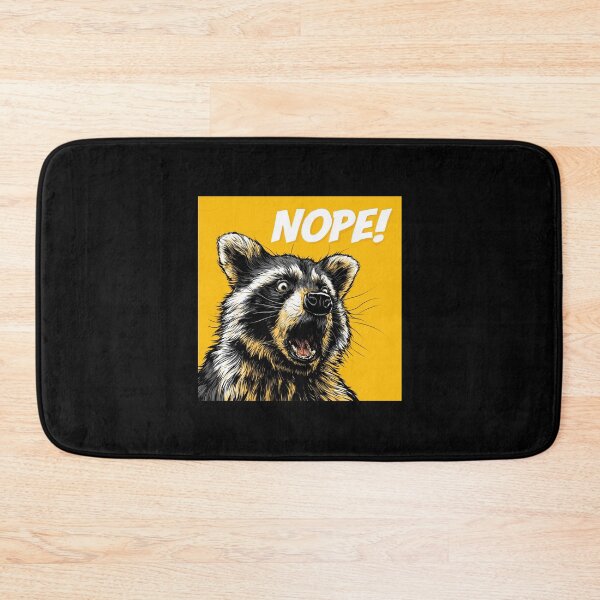 Item preview, Funny Meme - Nope Raccoon designed and sold by hamishby.