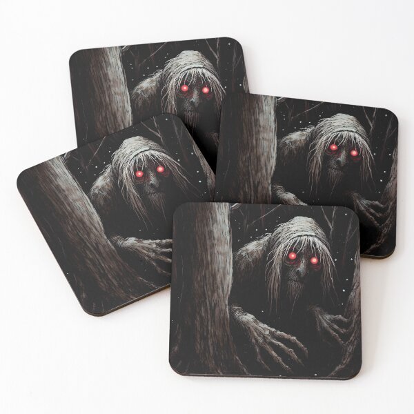 Item preview, a Red Eyed Creature in the Woods designed and sold by jznq.