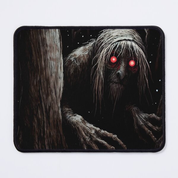 Item preview, a Red Eyed Creature in the Woods designed and sold by jznq.