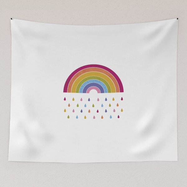 Item preview, Textured Rainbow Rain designed and sold by Les Petits Buttons.