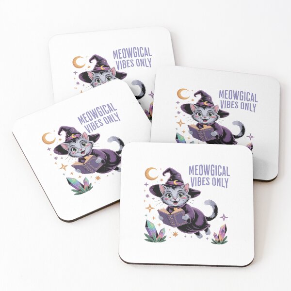 Item preview, Witch Cat Meowgical Vibes Only designed and sold by Bliss Find And Design.
